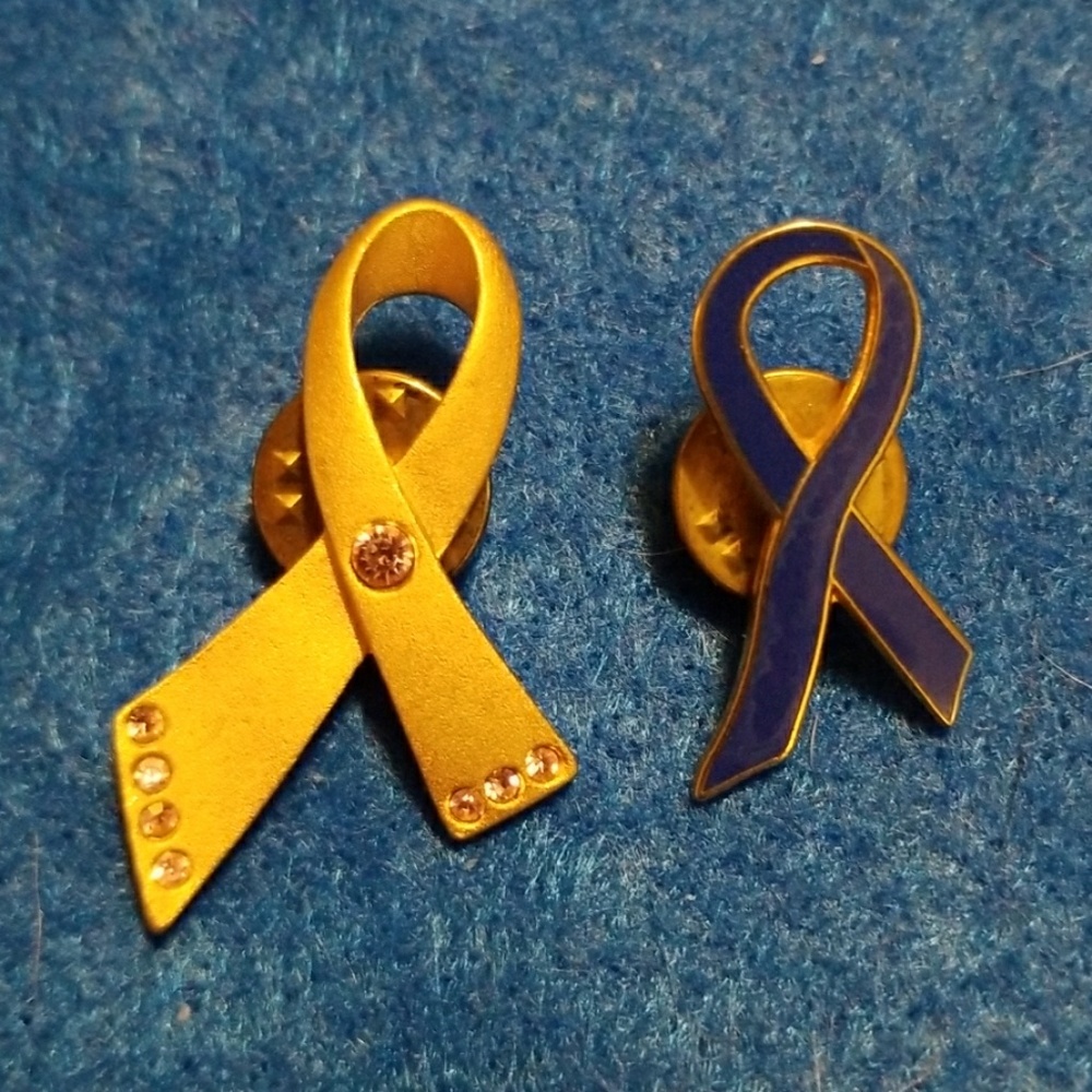 2 Estate Lapel pins or Hat Pins 1 Marked Avon